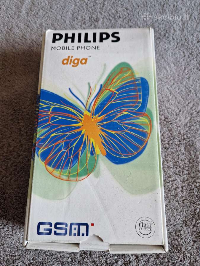 Vintažinis telefonas Philips diga