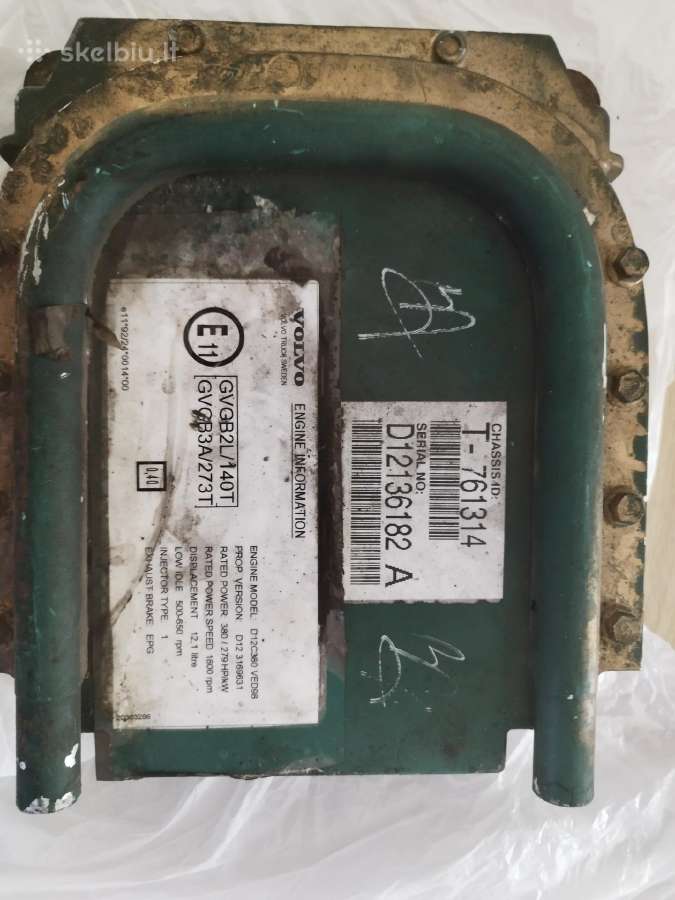 Volvo D12 variklio kompiuteris