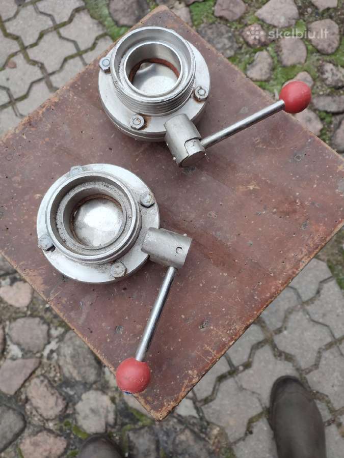 Nerūdijančio plieno sklendės maisto pramonei