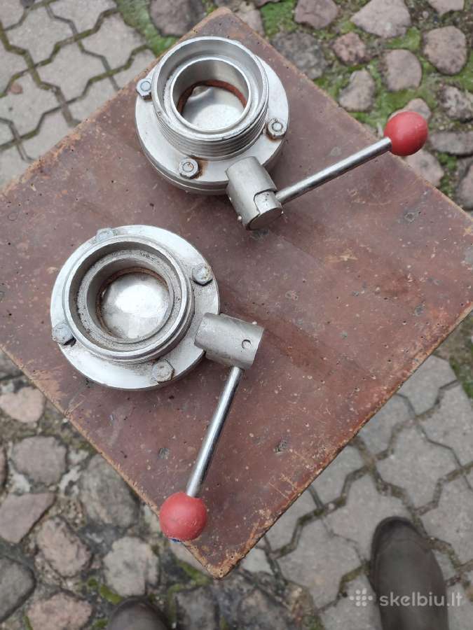 Nerūdijančio plieno sklendės maisto pramonei