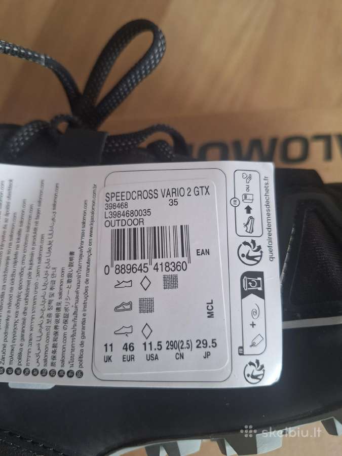 Salomon Speedcross Vario 2 Gtx Outdoor Gore-tex - nuotraukos Nr. 5
