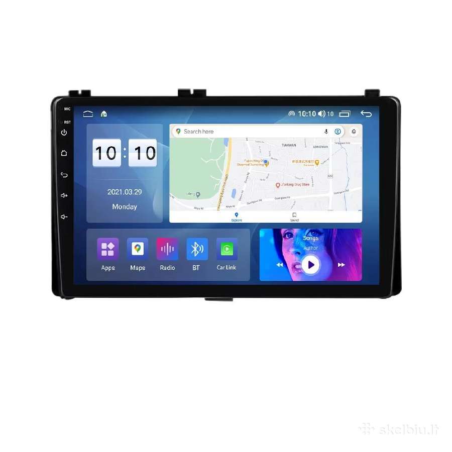 Toyota Auris 2006-2018 android multimedija - nuotraukos Nr. 4