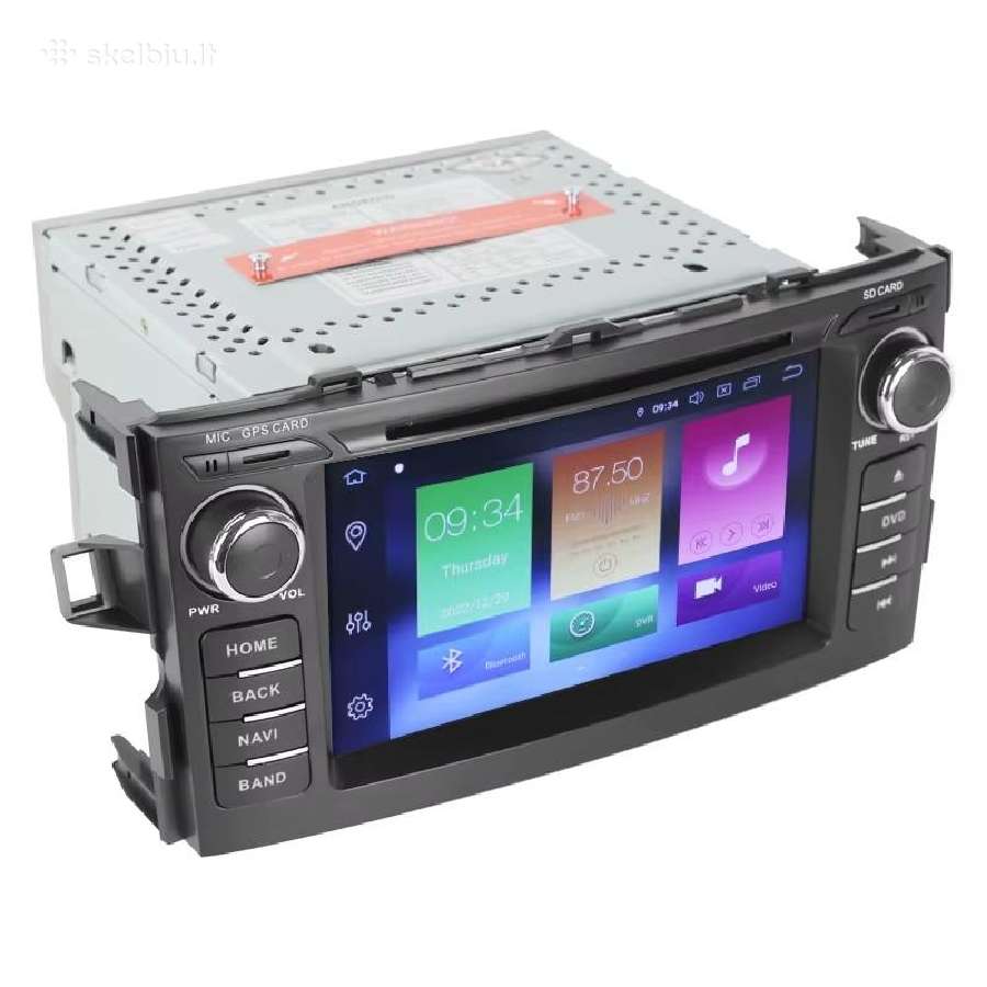 Toyota Auris 2006-2018 android multimedija - nuotraukos Nr. 3