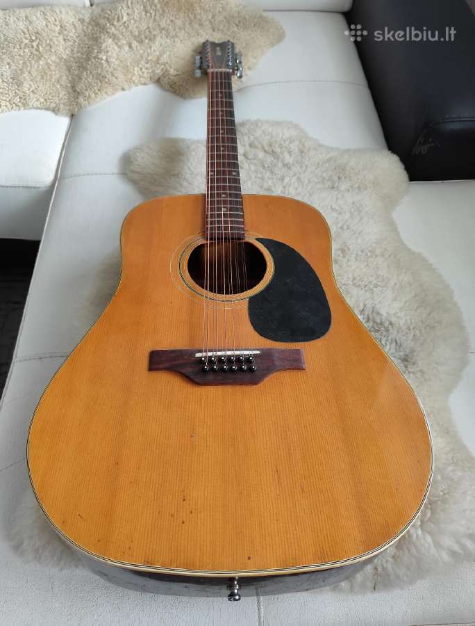 Voxton 12 stygų akustine gitara