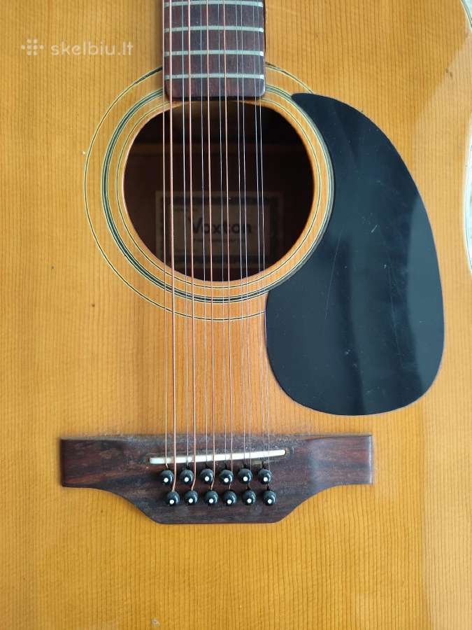 Voxton 12 stygų akustine gitara - nuotraukos Nr. 2