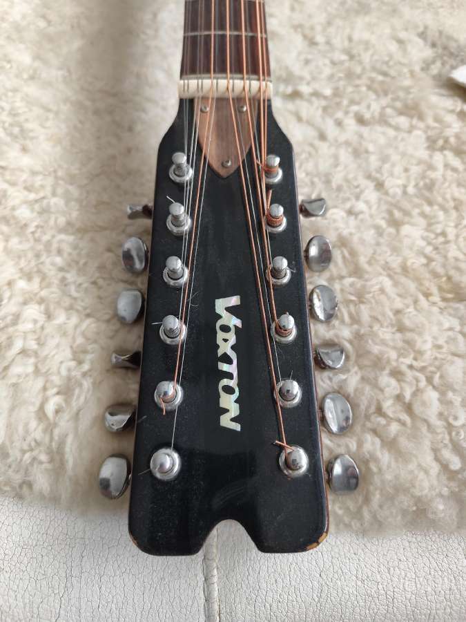 Voxton 12 stygų akustine gitara - nuotraukos Nr. 3