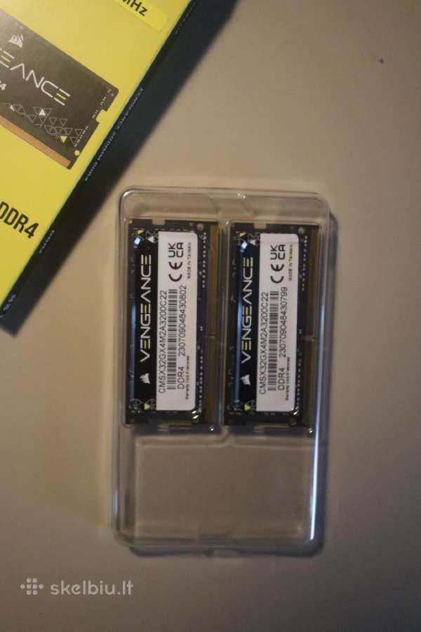 Corsair Vengeance Sodimm Ddr4 16gbx2 3200mhz Cl22 - nuotraukos Nr. 4