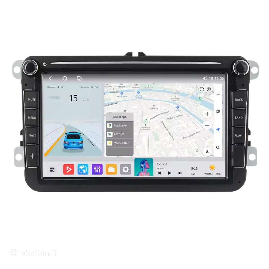Volkswagen Polo 1994-2020 android multimedija - nuotraukos Nr. 3