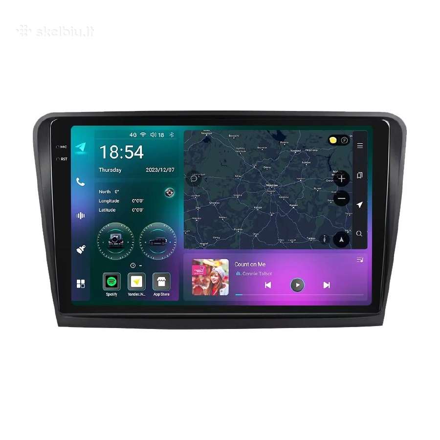 Skoda Superb 2008-2019 metų android multimediją - nuotraukos Nr. 4