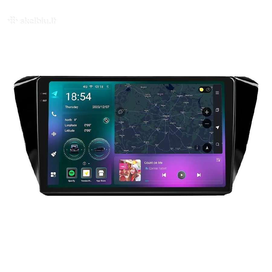 Skoda Superb 2008-2019 metų android multimediją - nuotraukos Nr. 2