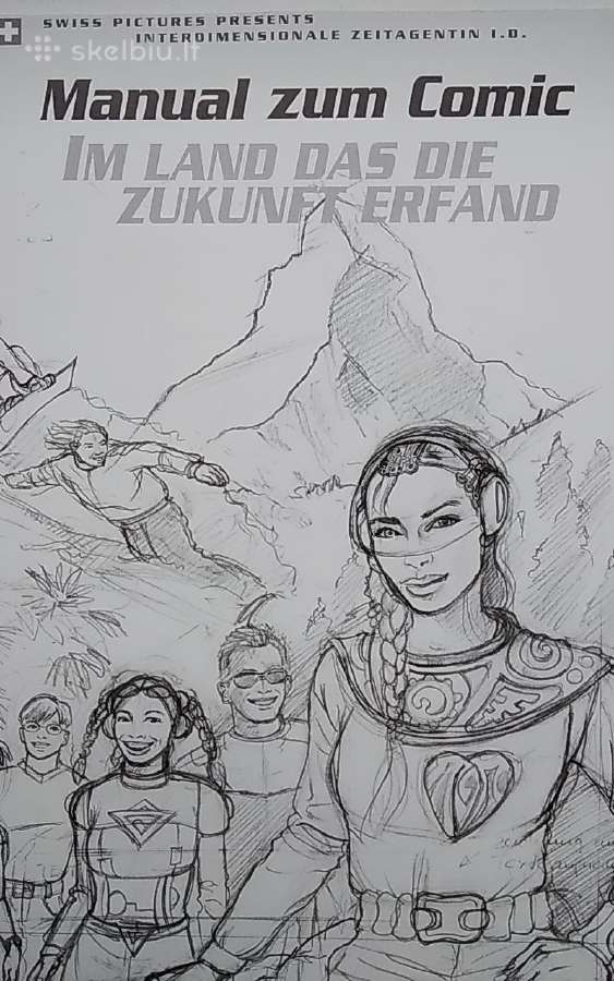 Komikso "Žemėje, kuri išrado ateitį" vadovas