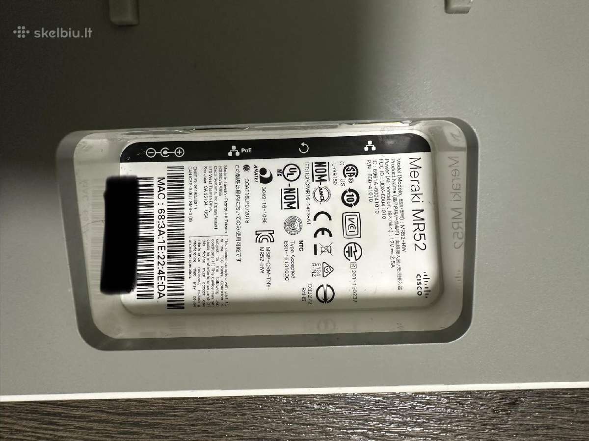 Cisco Meraki Mr52