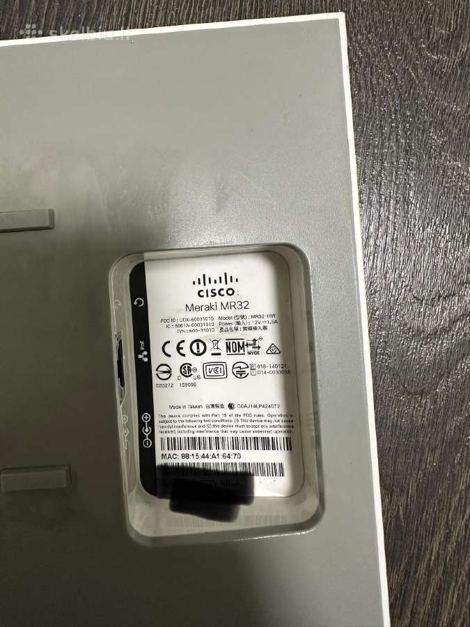 Cisco Meraki Mr32 - nuotraukos Nr. 4