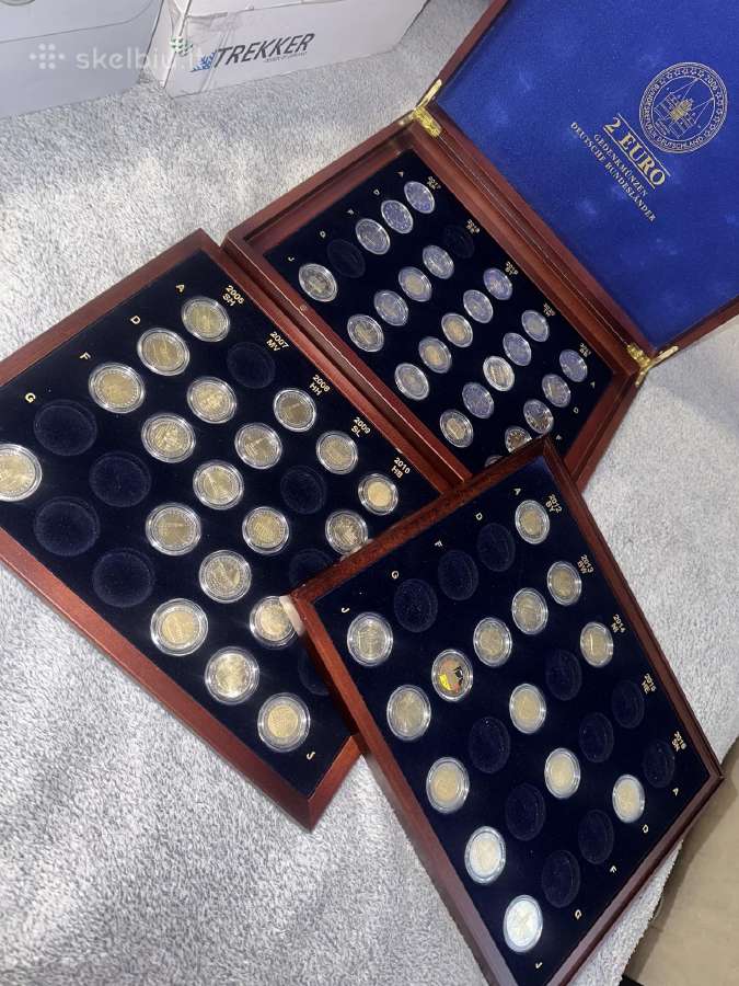 2 Euro monetų kolekcija (516 vnt) - nuotraukos Nr. 3