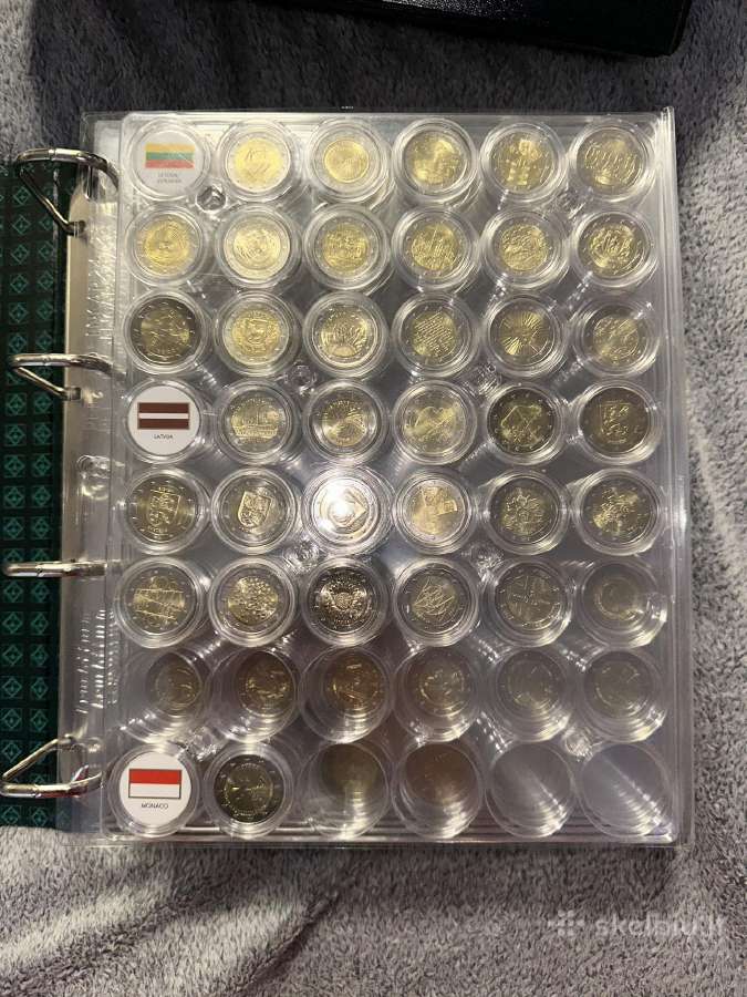2 Euro monetų kolekcija (516 vnt) - nuotraukos Nr. 10