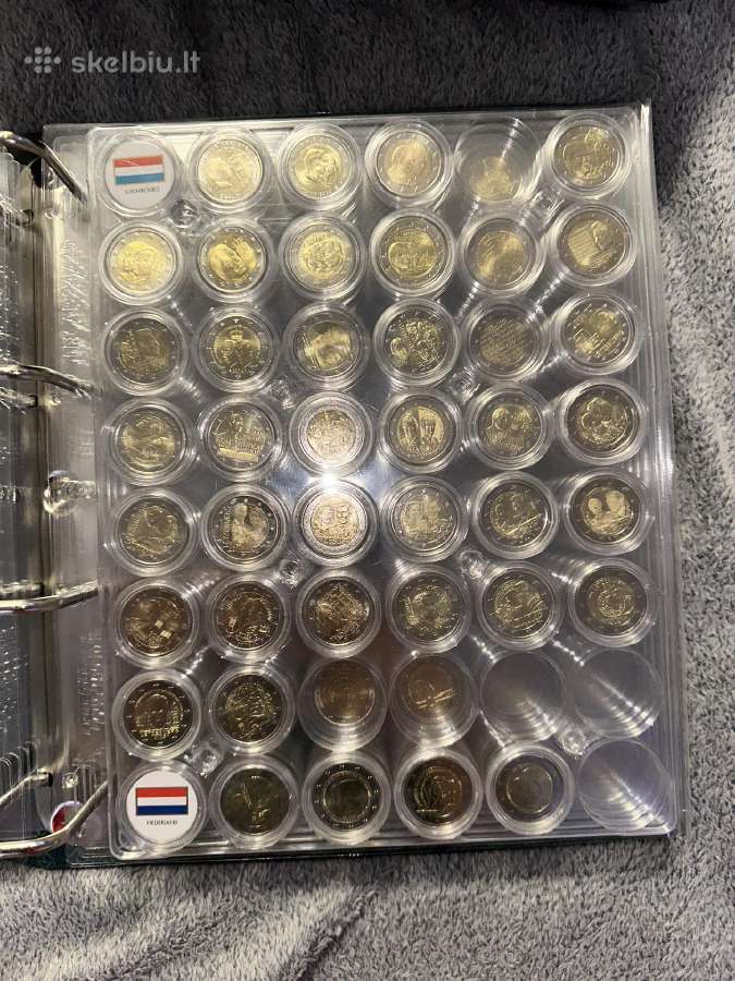 2 Euro monetų kolekcija (516 vnt) - nuotraukos Nr. 14
