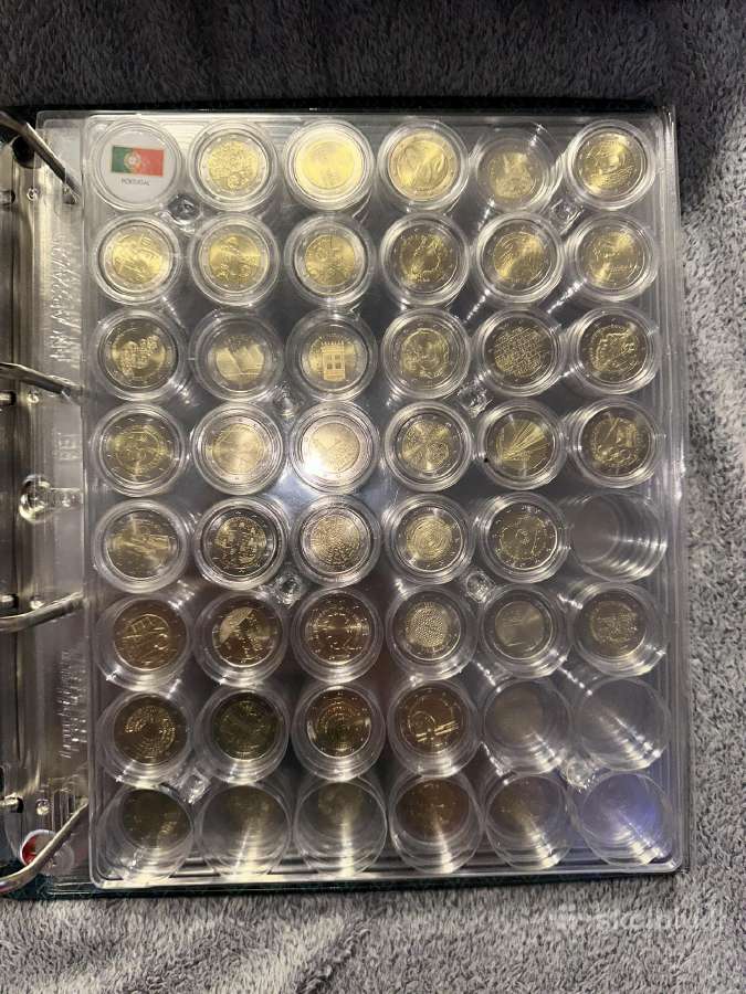 2 Euro monetų kolekcija (516 vnt) - nuotraukos Nr. 15