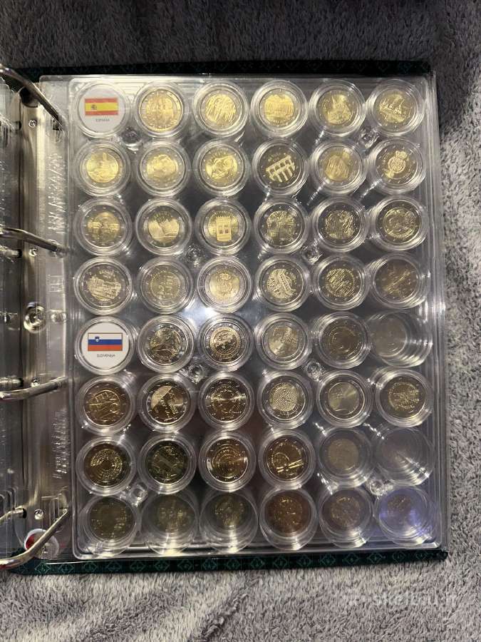 2 Euro monetų kolekcija (516 vnt) - nuotraukos Nr. 16