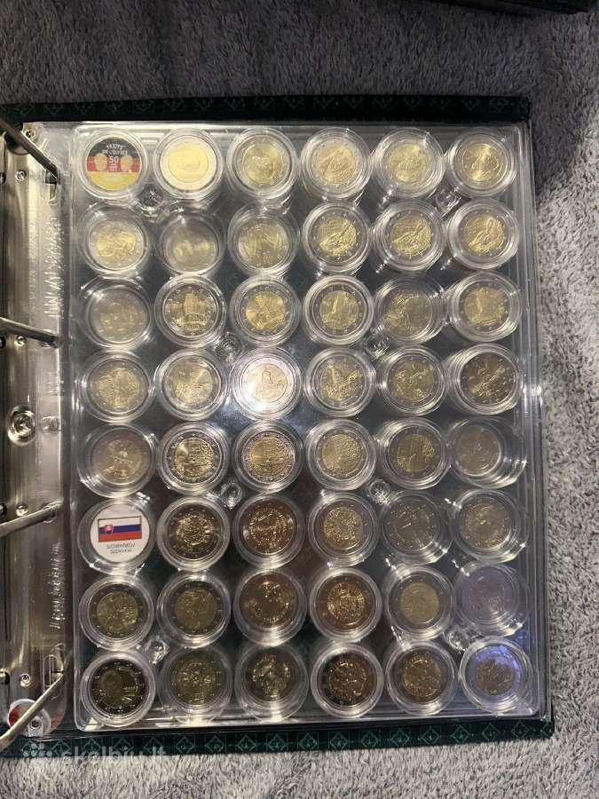 2 Euro monetų kolekcija (516 vnt) - nuotraukos Nr. 17