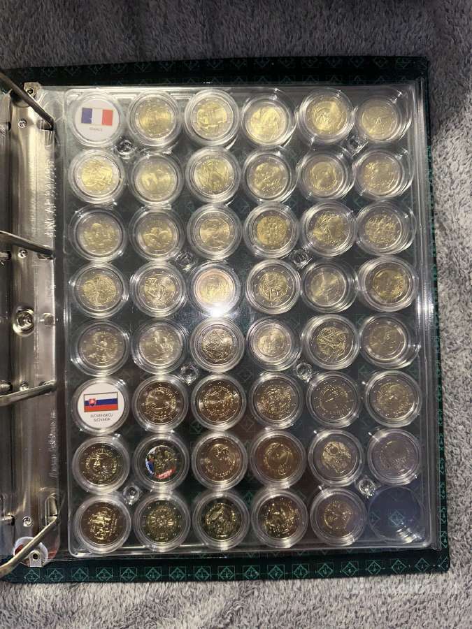 2 Euro monetų kolekcija (516 vnt) - nuotraukos Nr. 18
