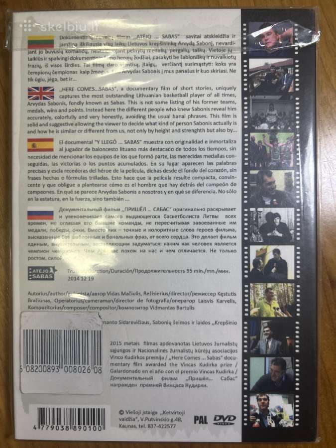 Dvd Atėjo Sabas - nuotraukos Nr. 2