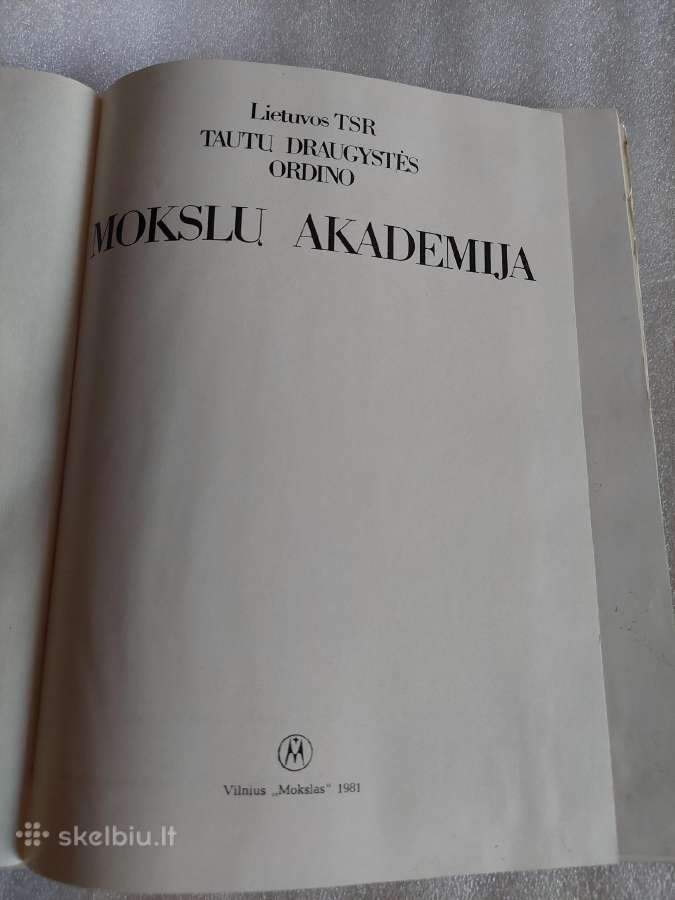 Lietuvos Tsr Mokslų Akademija - nuotraukos Nr. 2