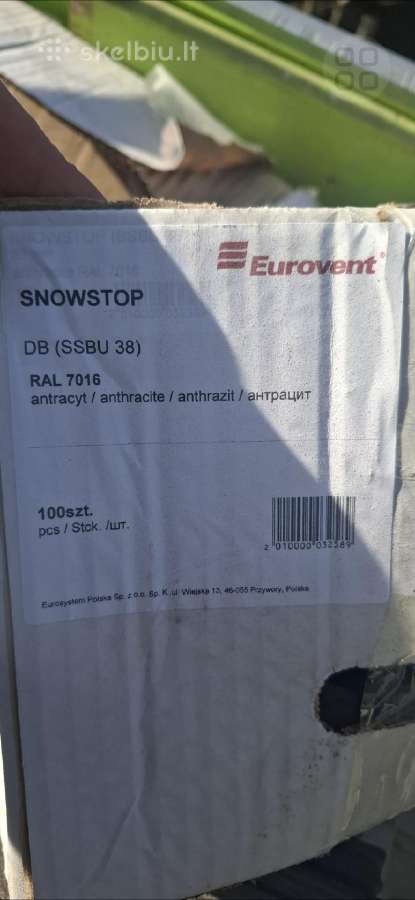 Sniego barjerai čerpėms - nuotraukos Nr. 5