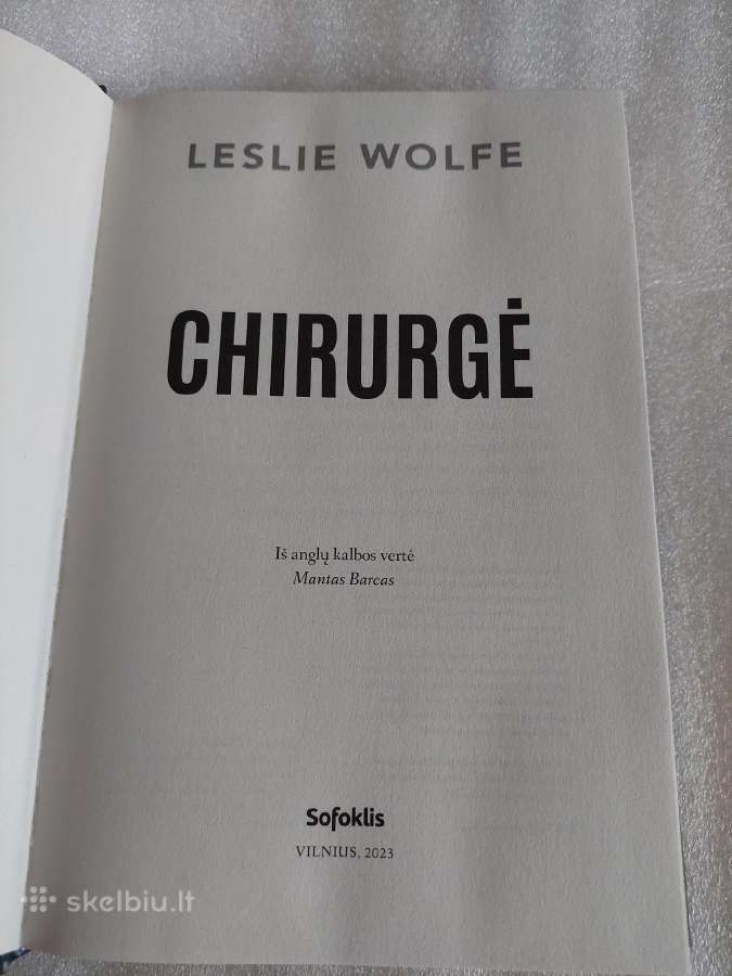Chirurgė - nuotraukos Nr. 2