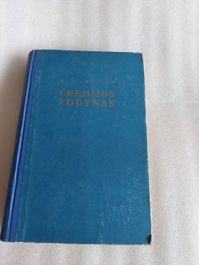 Chemijos žodynas