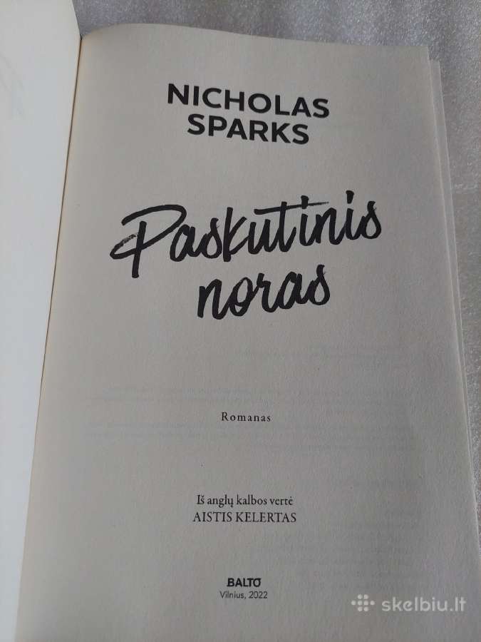 Paskutinis noras - nuotraukos Nr. 2