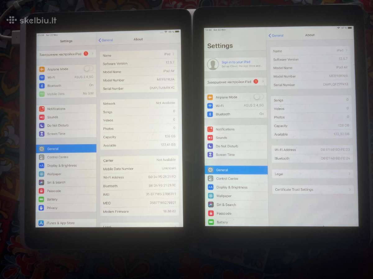 Apple iPad Air 128gb A1475