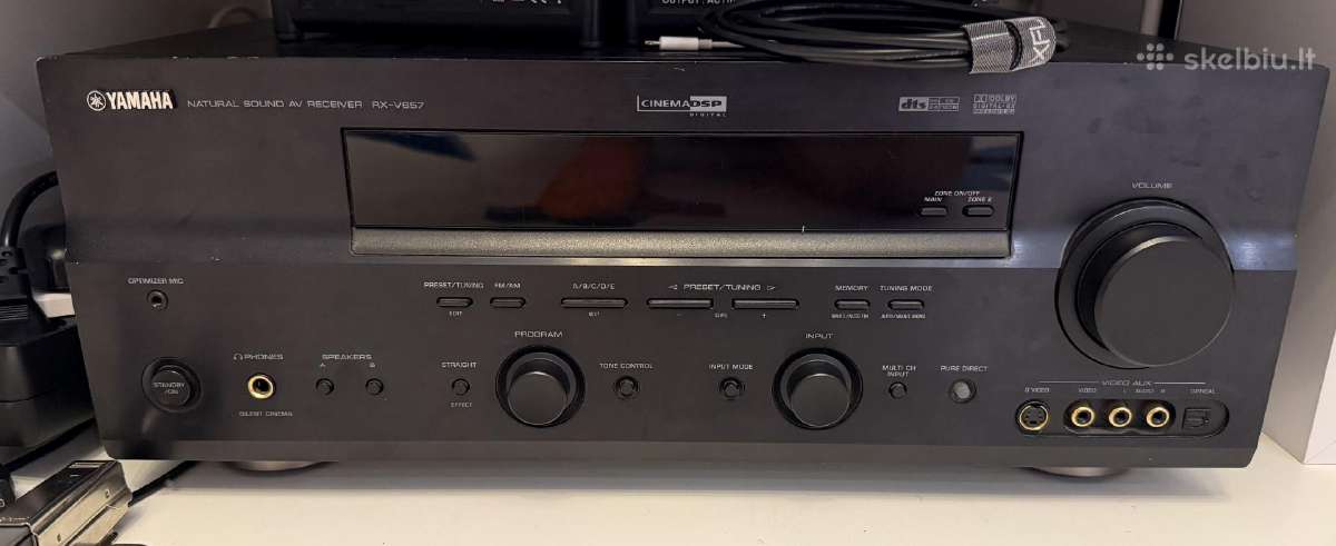 Yamaha Rv X657 stiprintuvas 7.1 - nuotraukos Nr. 3