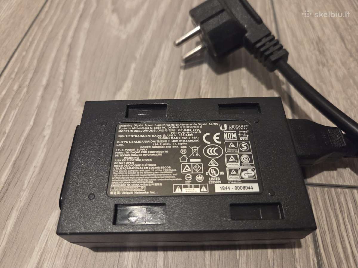 Ubiquiti unifi 48v Gigabit Poe Adapter - nuotraukos Nr. 2