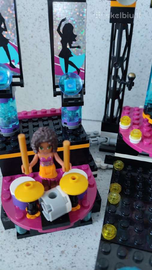 Lego Friends 41105 Muzikos žvaigždės scena - nuotraukos Nr. 8