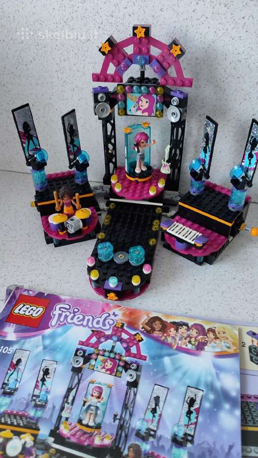 Lego Friends 41105 Muzikos žvaigždės scena - nuotraukos Nr. 4