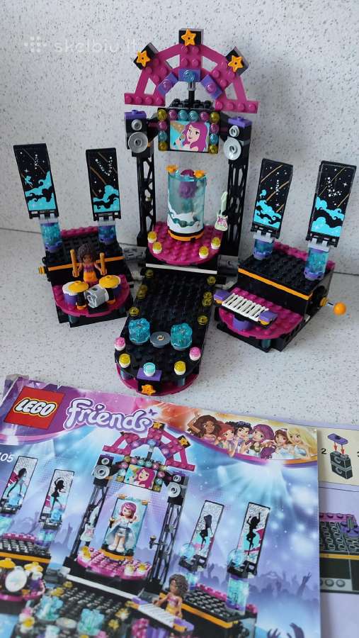 Lego Friends 41105 Muzikos žvaigždės scena - nuotraukos Nr. 2