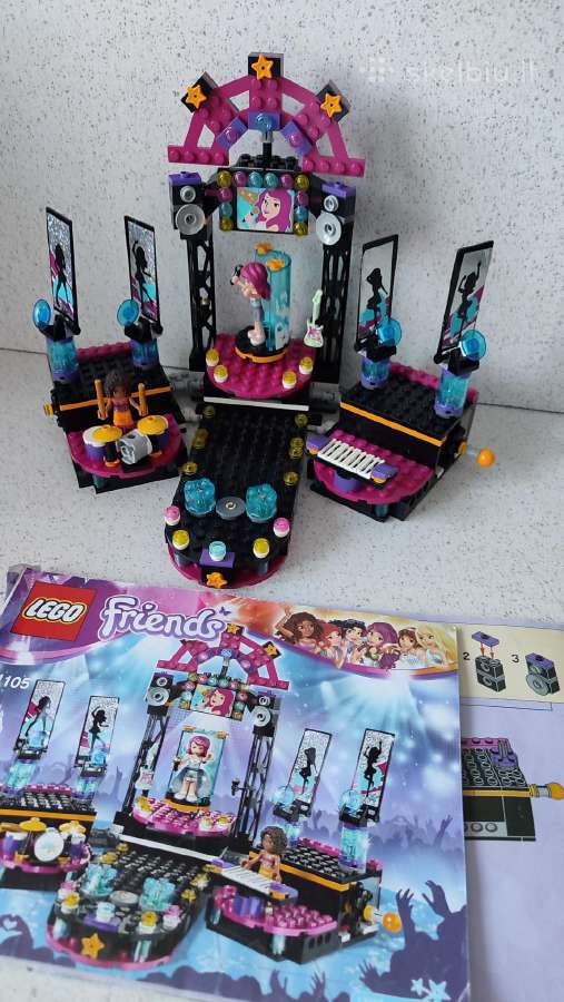 Lego Friends 41105 Muzikos žvaigždės scena - nuotraukos Nr. 3