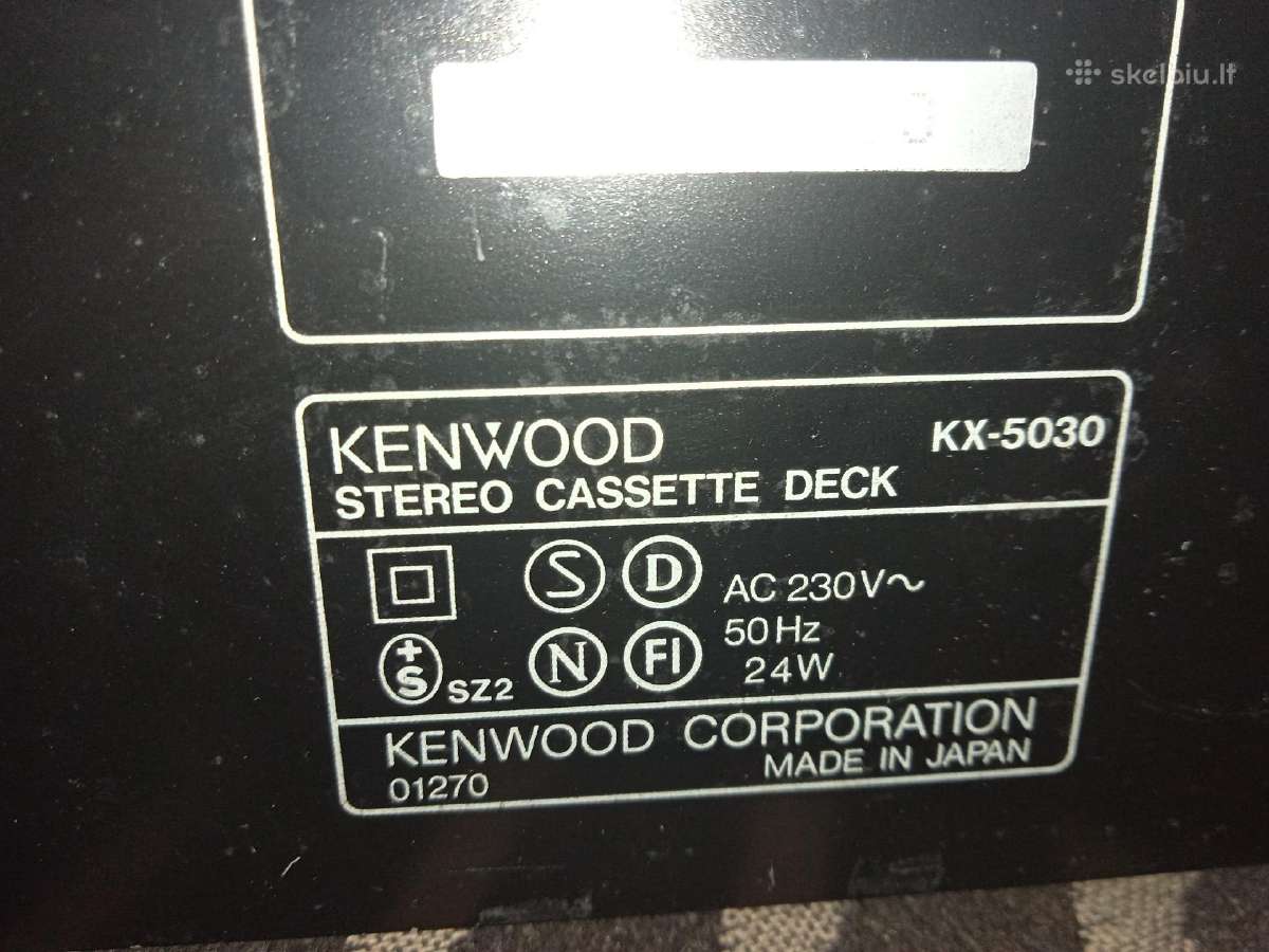 Kenwood Kx-5030 - nuotraukos Nr. 6