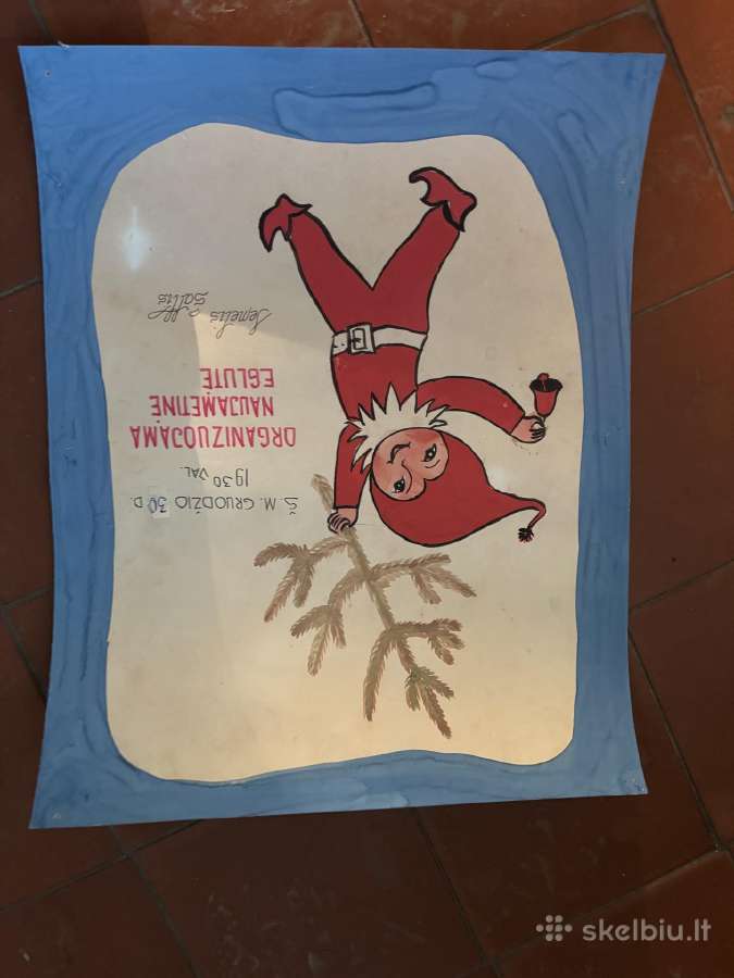 Parduodami Naujametiniai tarybiniai plakatai - nuotraukos Nr. 8