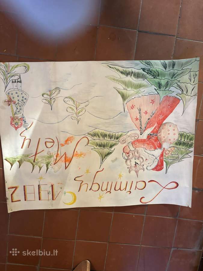 Parduodami Naujametiniai tarybiniai plakatai - nuotraukos Nr. 9