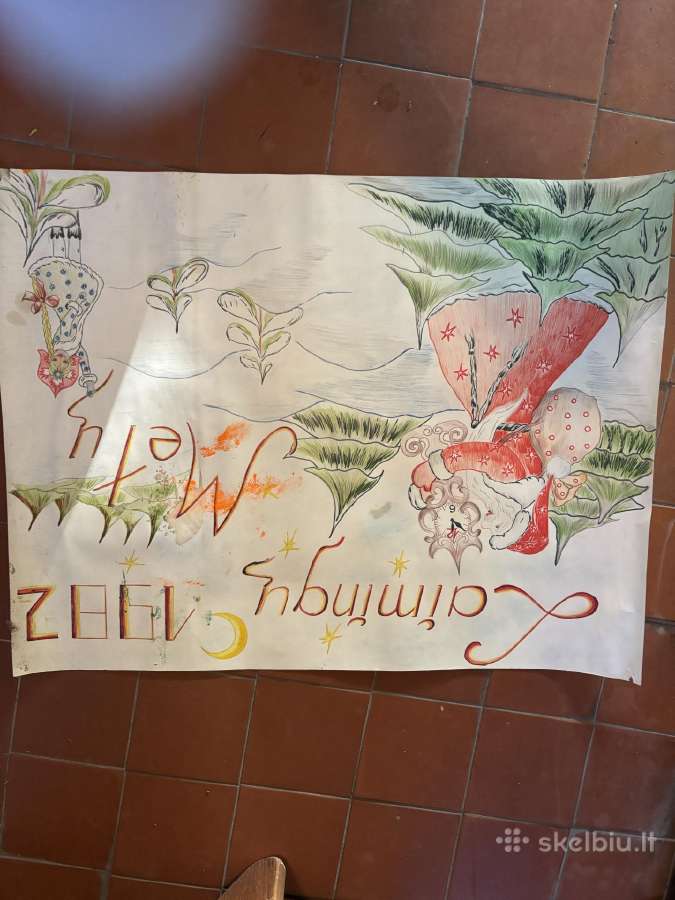 Parduodami Naujametiniai tarybiniai plakatai - nuotraukos Nr. 10