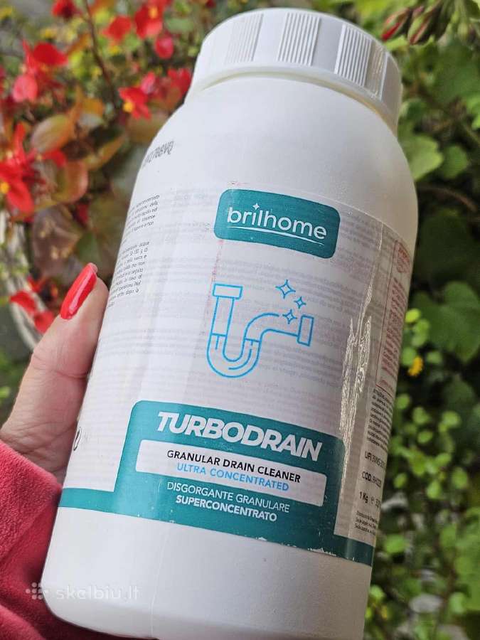 Vamzdžių valymo granulės Brilhome Turbodrain - nuotraukos Nr. 3