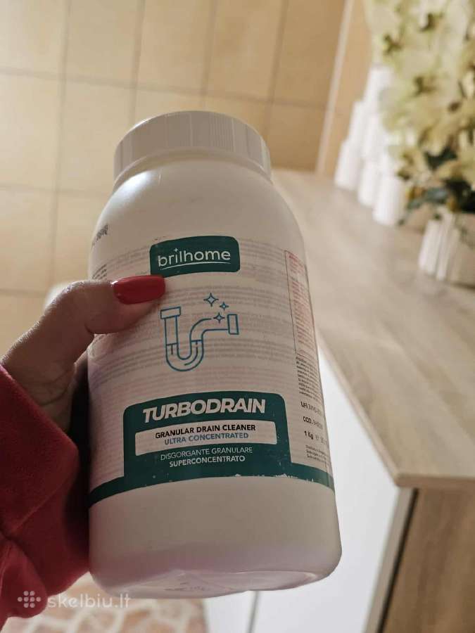 Vamzdžių valymo granulės Brilhome Turbodrain - nuotraukos Nr. 6