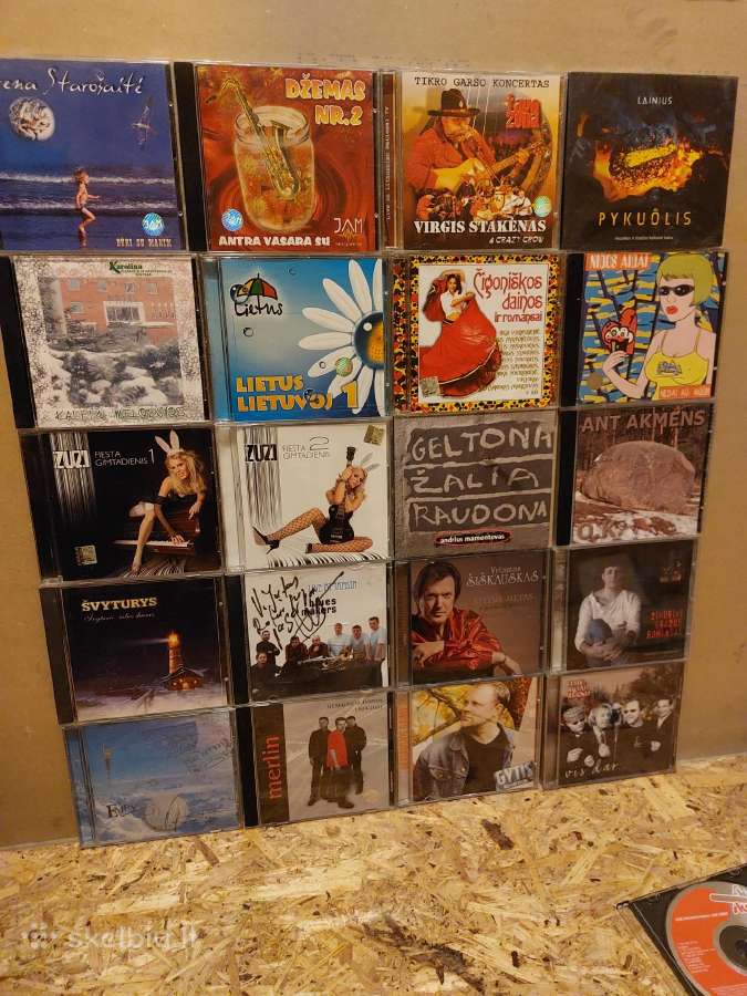 Lietuviškos muzikos CD