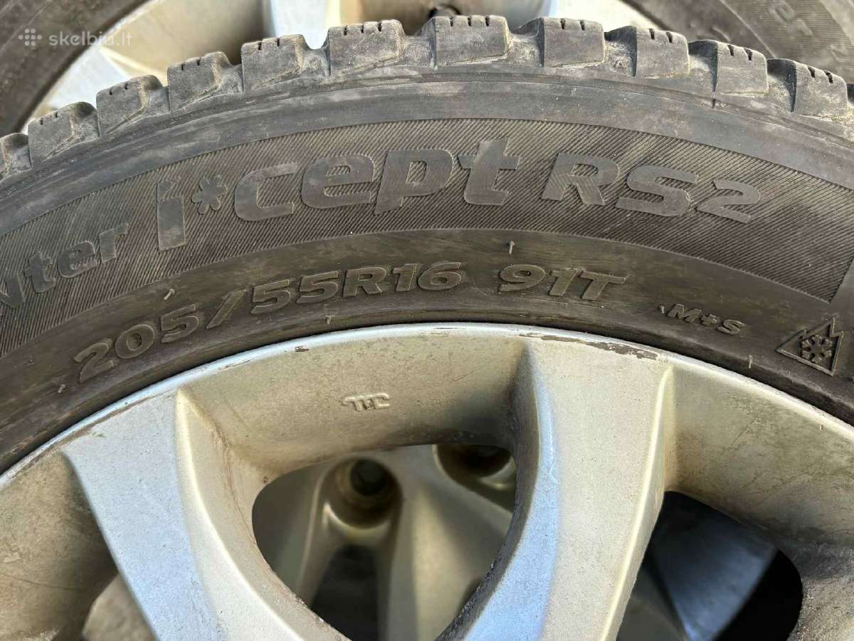 Hankook M+s padangos su ratlankiais. 205/16/55 - nuotraukos Nr. 6