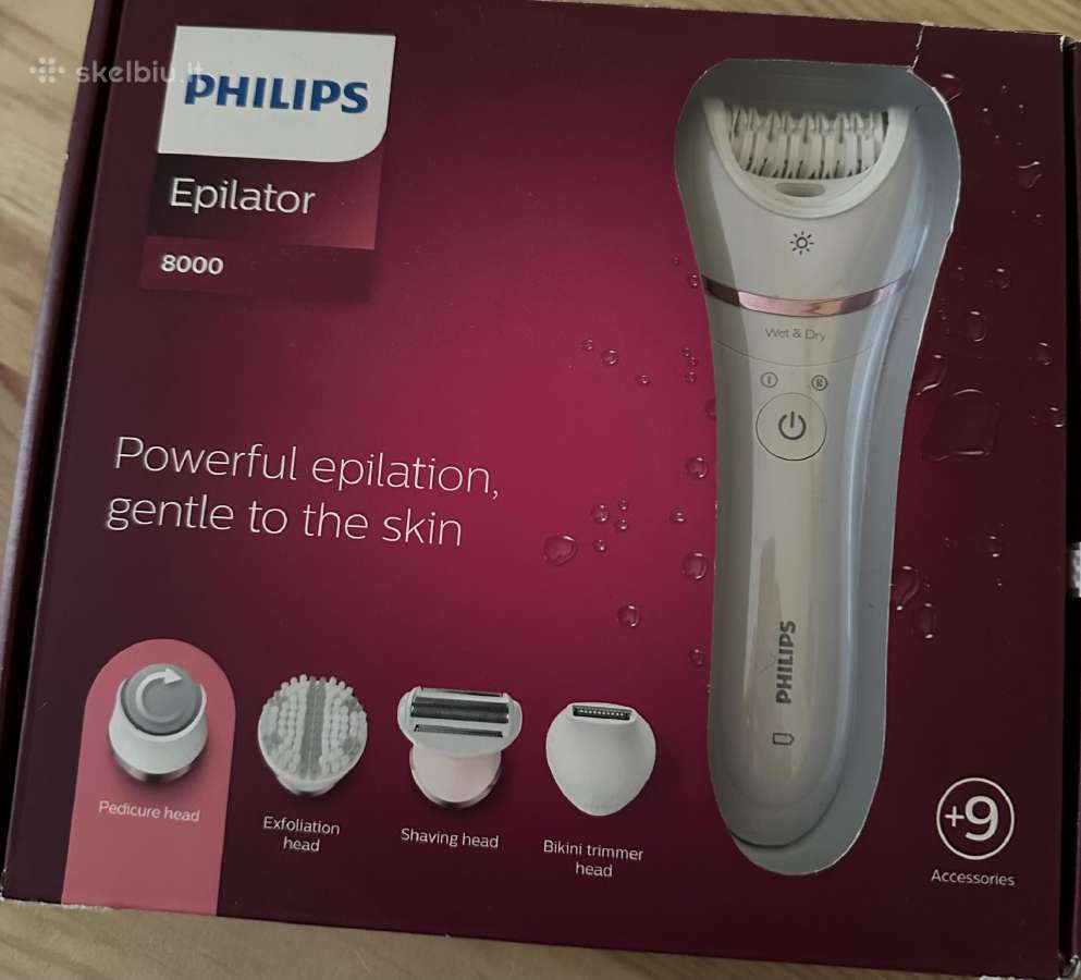 Epiliatorius Philips Bre740/10