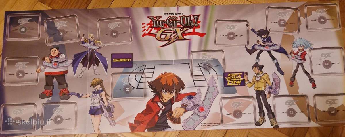 „yu-gi-oh! GX“ lipdukų albumas (Uzlīmju albūms). - nuotraukos Nr. 2