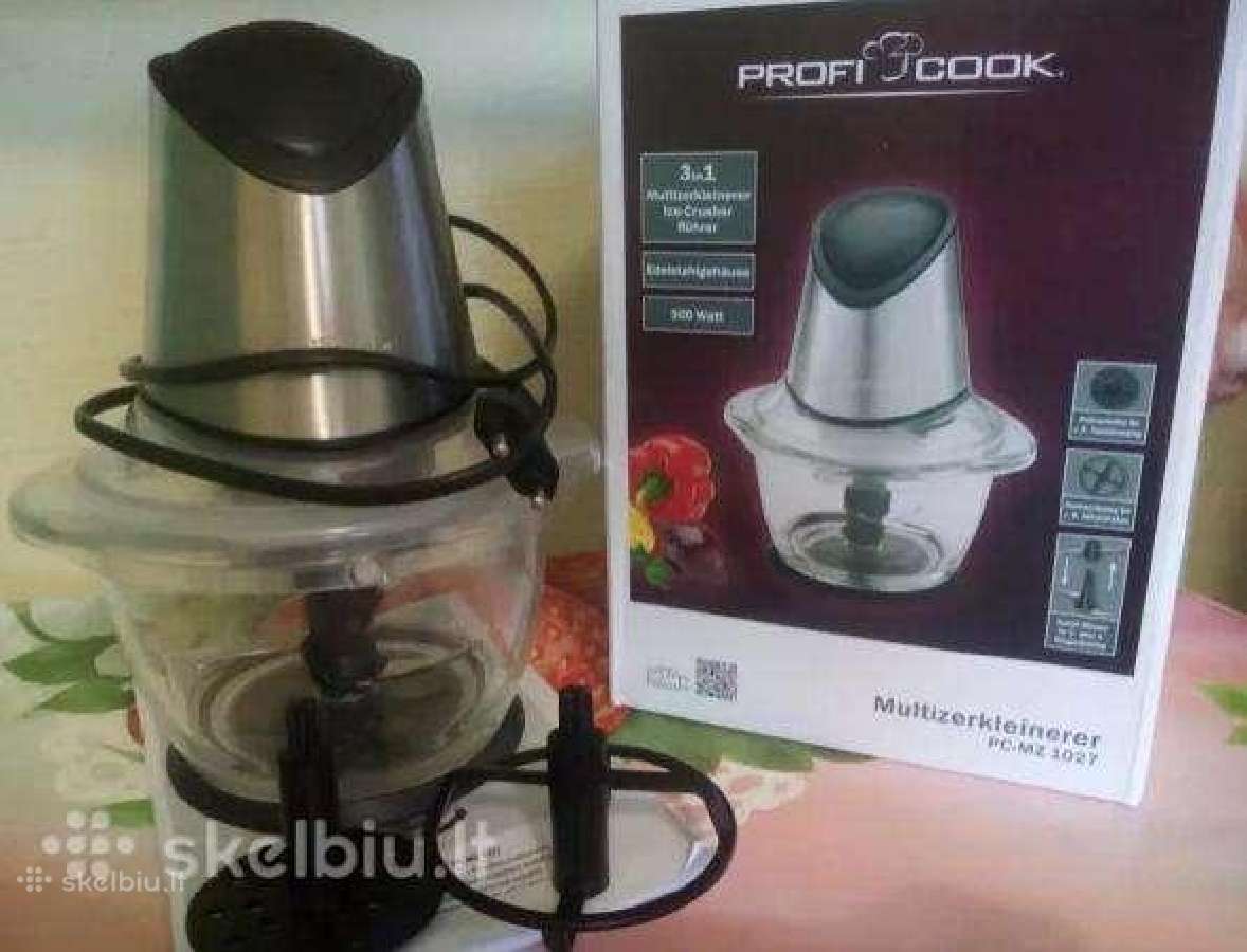 Proficook trintuvas - smulkintuvas