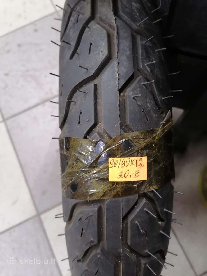 Motorolerio mopedo motociklo padangos - nuotraukos Nr. 6