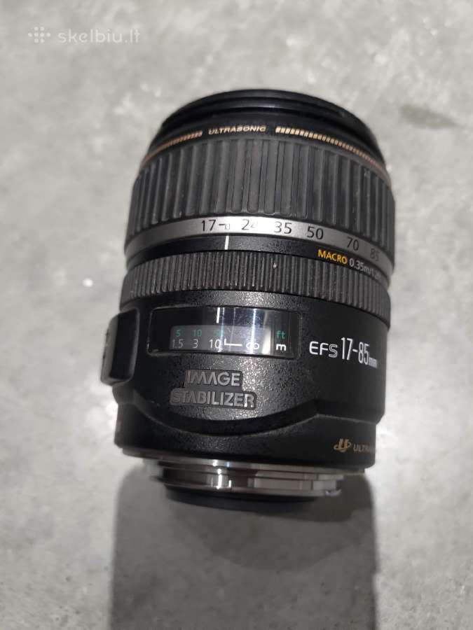 Canon Ef-s 17-85mm f/4-5.6 Is Usm kiti objektyvai - nuotraukos Nr. 2